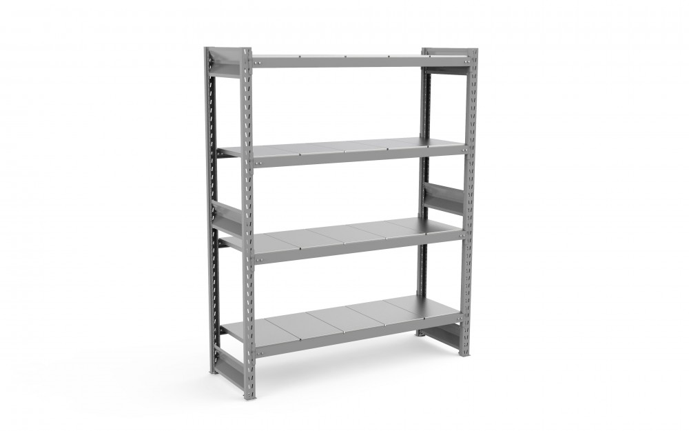 Стеллаж складской СГР - 4 яруса 2000х1800х500мм